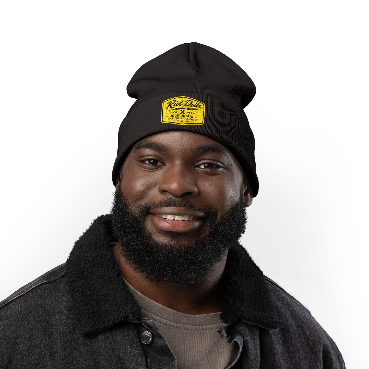 High Octane Knit Beanie (Embroidered)