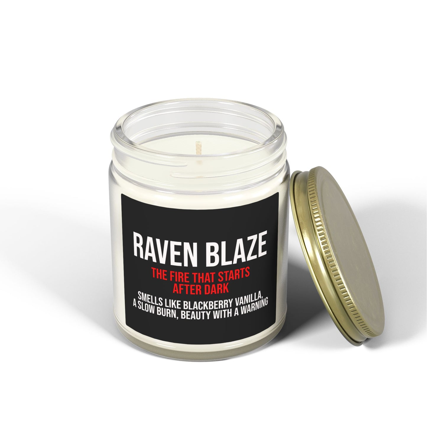 Raven Blaze Candle