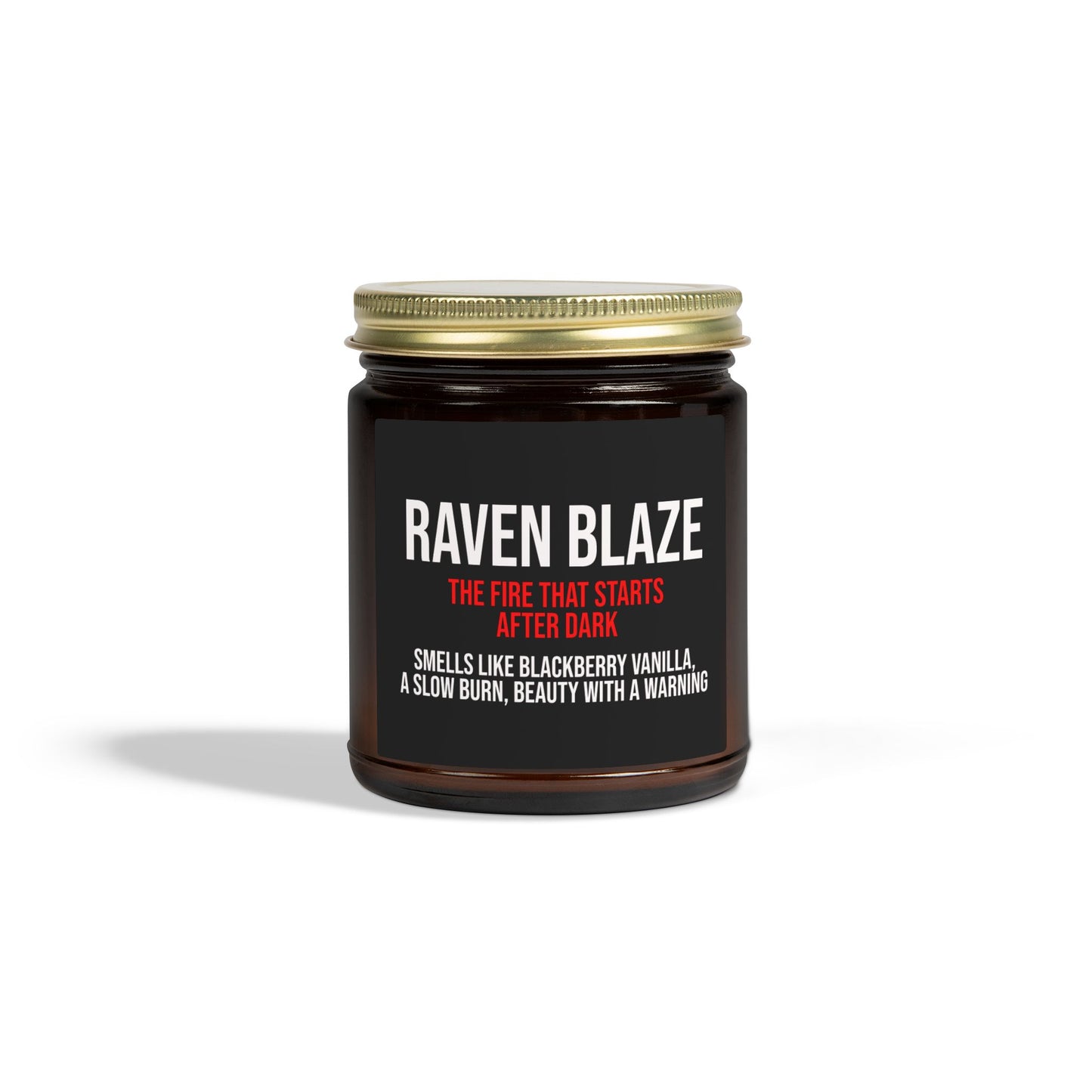 Raven Blaze Candle