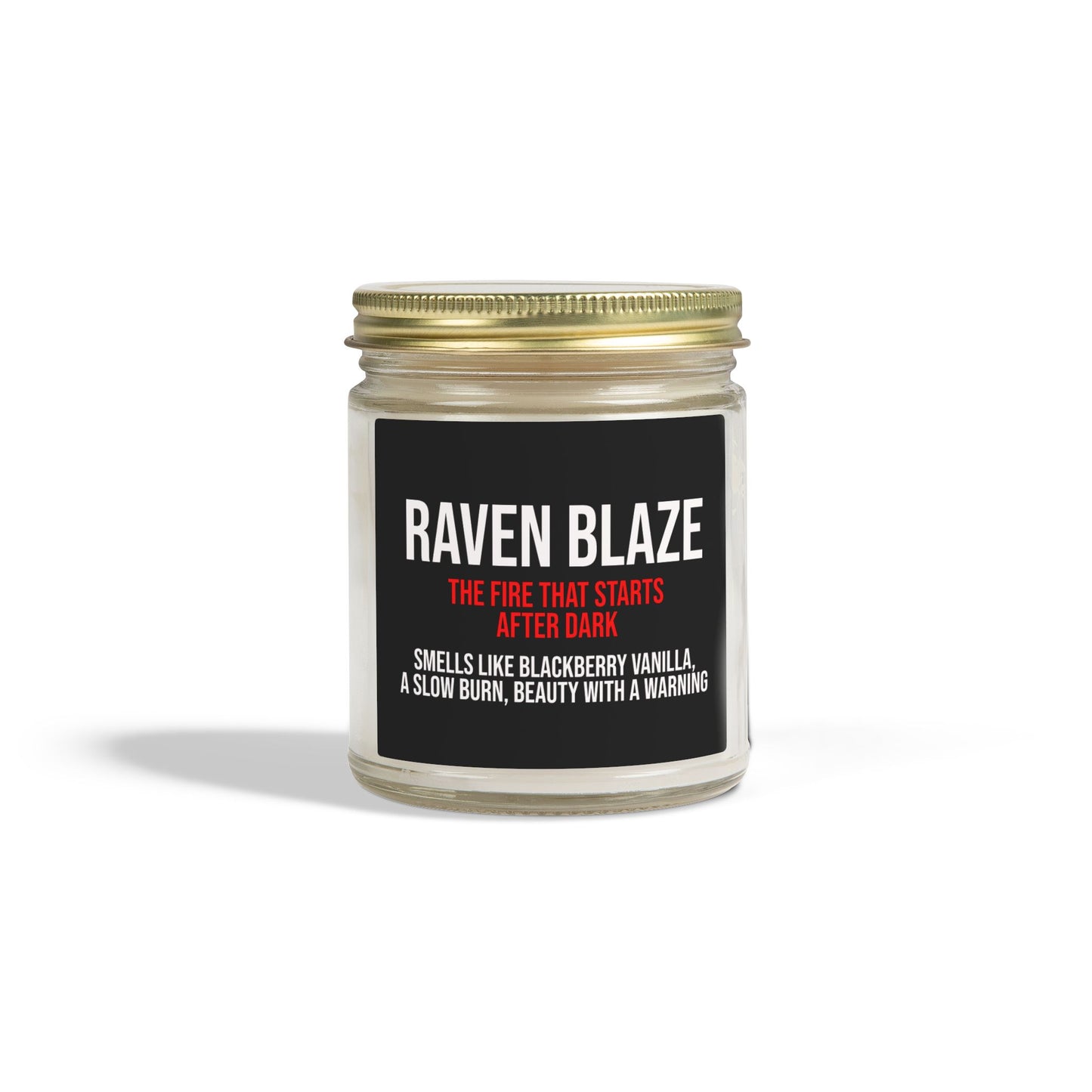Raven Blaze Candle