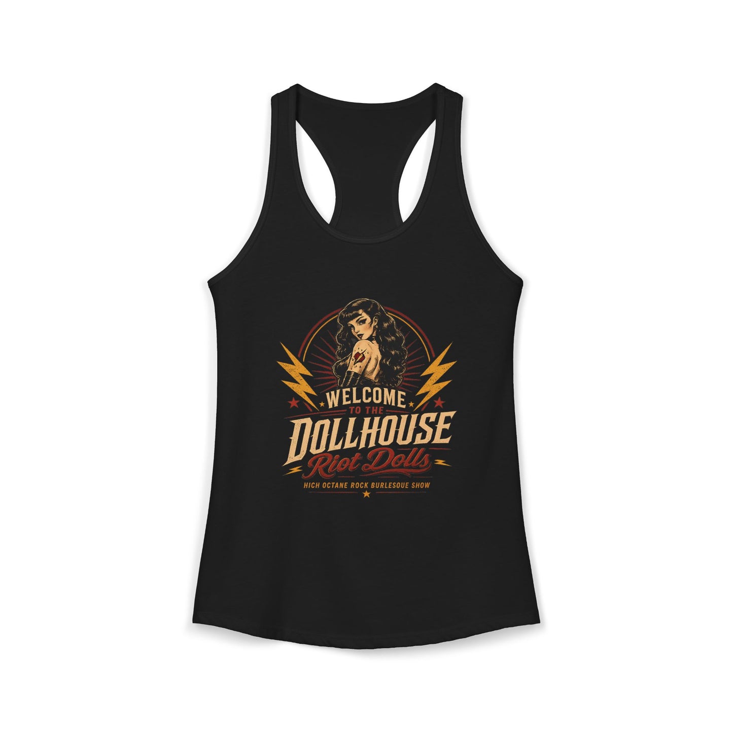 Women's Riot Doll Racerback Tank