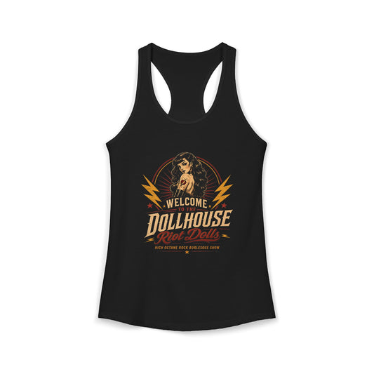 Women's Riot Doll Racerback Tank