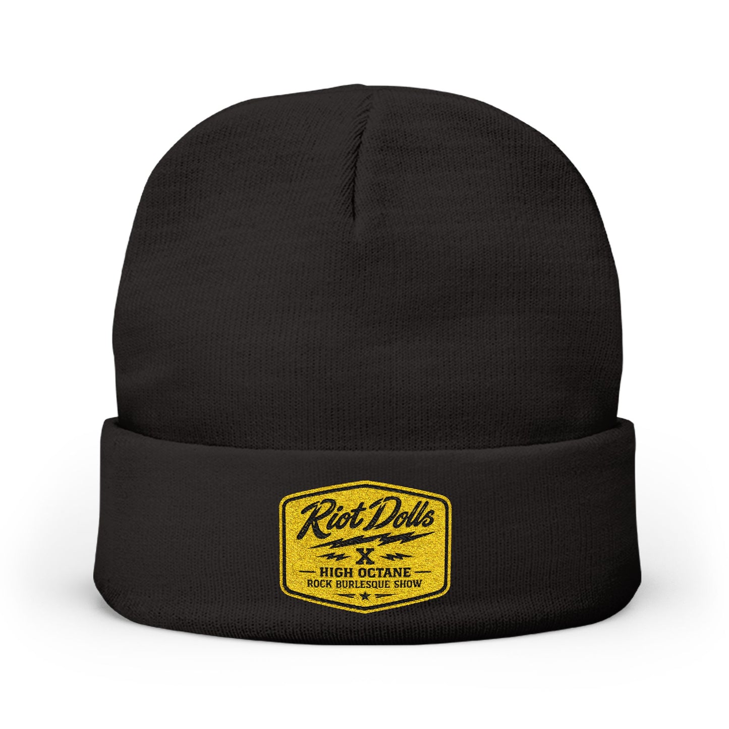 High Octane Knit Beanie (Embroidered)