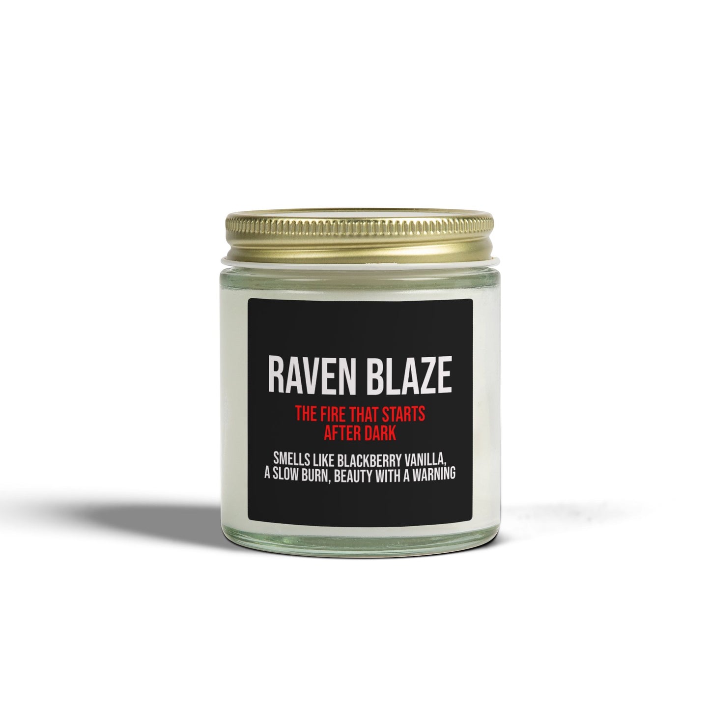 Raven Blaze Candle